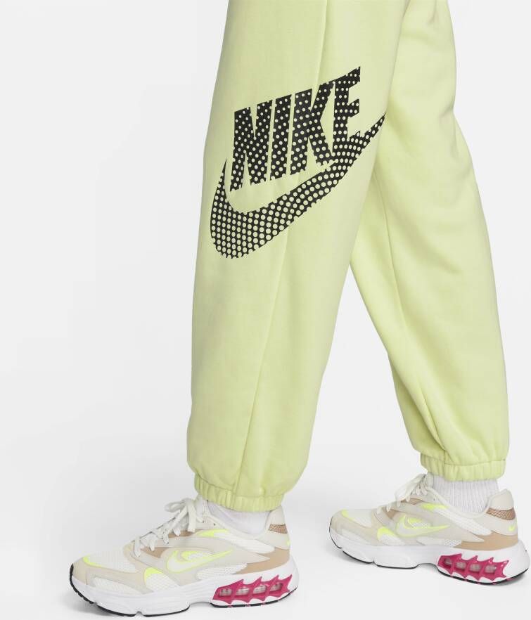 Nike Sportswear Oversized dansbroek van fleece voor dames Groen