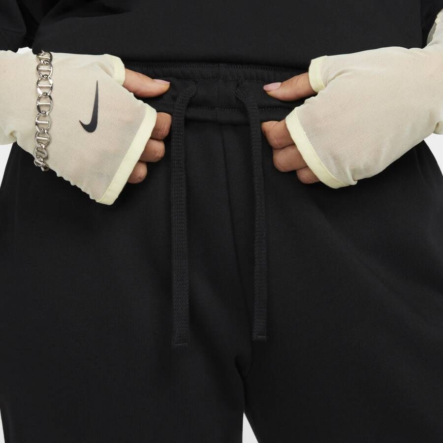 Nike Sportswear Oversized dansbroek van fleece voor dames Zwart
