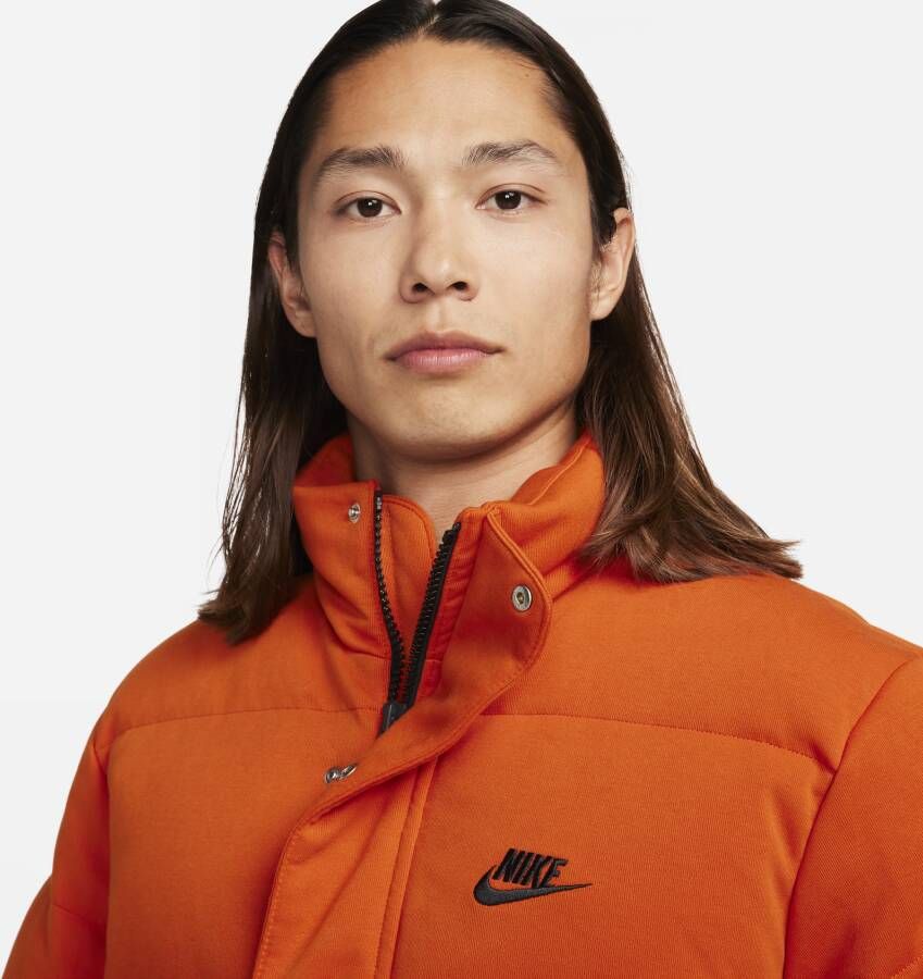 Nike Sportswear Tech oversized donsjack voor heren Oranje