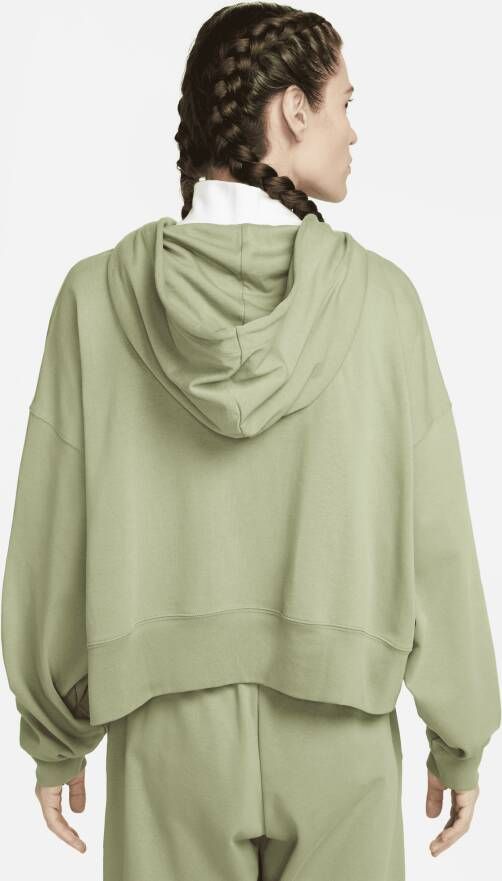 Nike Sportswear Oversized hoodie voor dames van jersey Groen