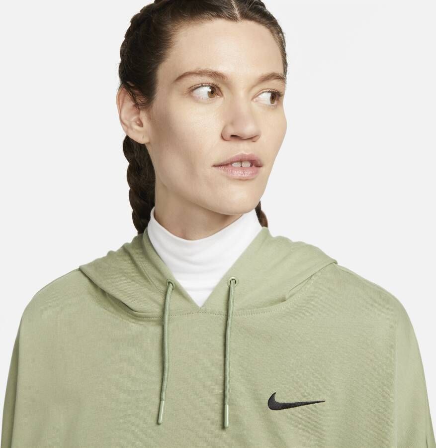 Nike Sportswear Oversized hoodie voor dames van jersey Groen