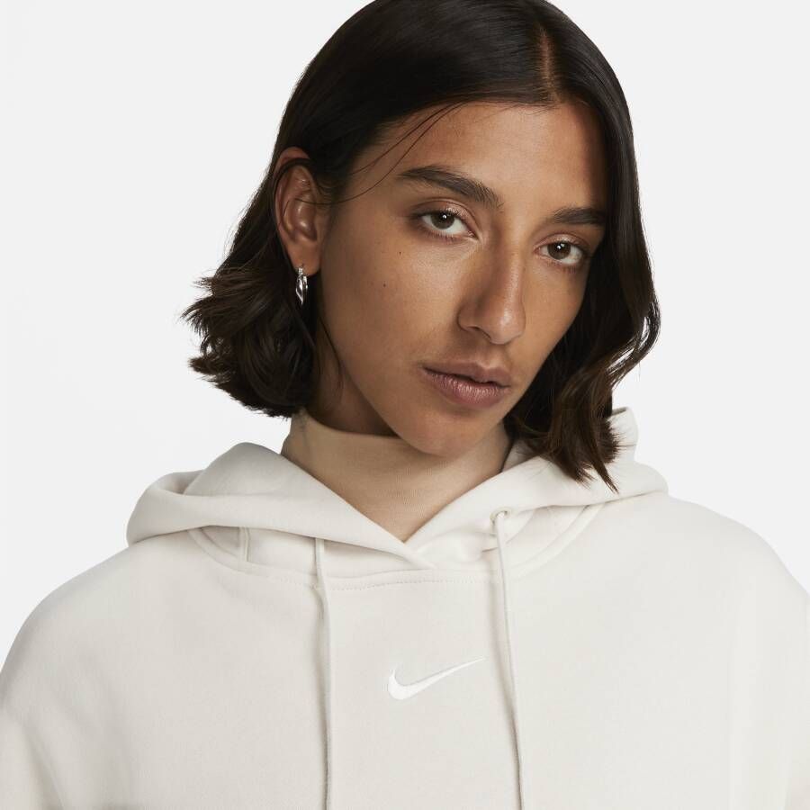 Nike Sportswear Phoenix Fleece Extra oversized hoodie voor dames Bruin
