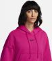 Nike Sportswear Phoenix Fleece Extra oversized hoodie voor dames Roze - Thumbnail 3