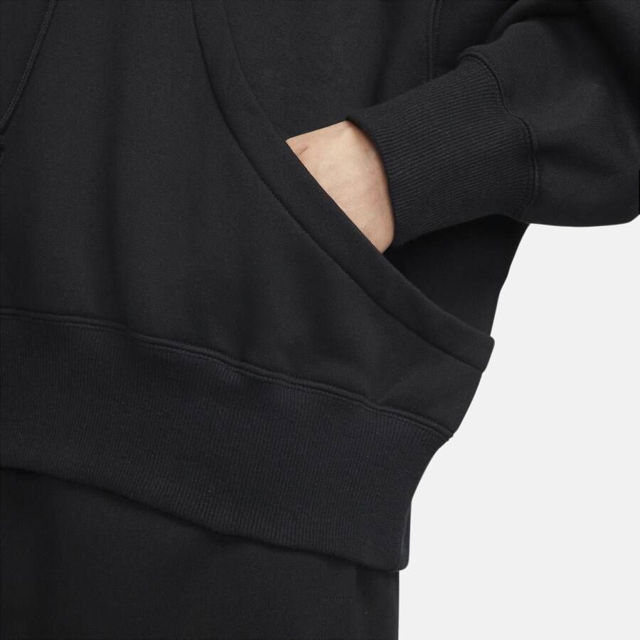 Nike Sportswear Phoenix Fleece Extra oversized hoodie voor dames Zwart