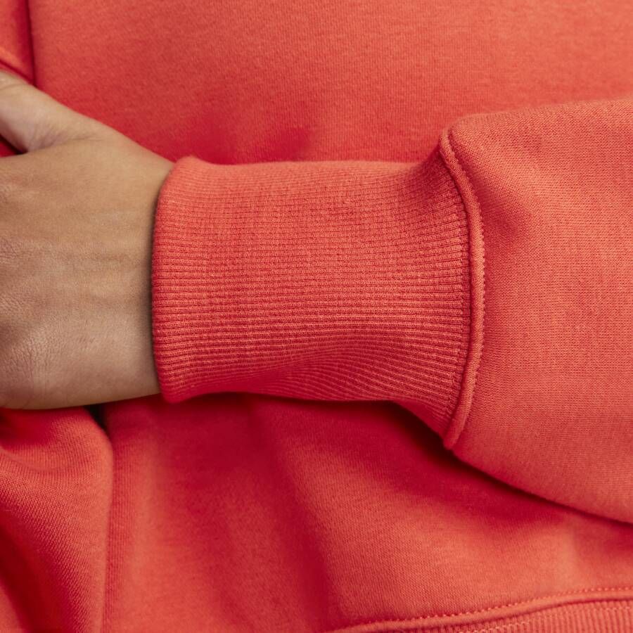 Nike Sportswear Phoenix Fleece Extra oversized sweatshirt met ronde hals voor dames Oranje