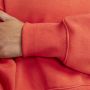 Nike Sportswear Phoenix Fleece Extra oversized sweatshirt met ronde hals voor dames Oranje - Thumbnail 4
