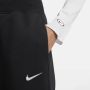 Nike Sportswear Phoenix Fleece Joggingbroek met hoge taille en wijde pijpen voor dames Zwart - Thumbnail 6