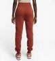 Nike Sportswear Phoenix Fleece Joggingbroek met hoge taille voor dames Oranje - Thumbnail 2
