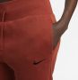 Nike Sportswear Phoenix Fleece Joggingbroek met hoge taille voor dames Oranje - Thumbnail 3