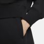 Nike Sportswear Phoenix Fleece Kort polosweatshirt met 3 4-mouwen voor dames Zwart - Thumbnail 5
