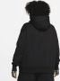 Nike Sportswear Phoenix Fleece Oversized hoodie met rits voor dames (Plus Size) Zwart - Thumbnail 2