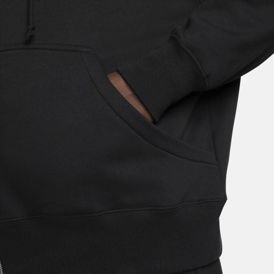 Nike Sportswear Phoenix Fleece Oversized hoodie met rits voor dames (Plus Size) Zwart