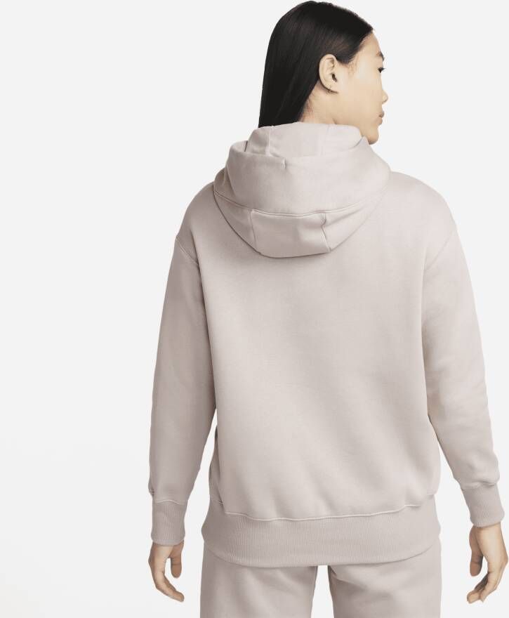 Nike Sportswear Phoenix Fleece Oversized hoodie voor dames Bruin