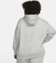 Nike Sportswear Phoenix Fleece oversized hoodie voor dames (Plus Size) Grijs - Thumbnail 2
