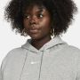 Nike Sportswear Phoenix Fleece oversized hoodie voor dames (Plus Size) Grijs - Thumbnail 3