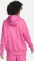 Nike Sportswear Phoenix Fleece Oversized hoodie voor dames Roze - Thumbnail 2