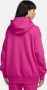 Nike Sportswear Phoenix Fleece Oversized hoodie voor dames Roze - Thumbnail 2