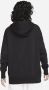 Nike Sportswear Phoenix Fleece Oversized Hoodie Hoodies Kleding black sail maat: XS beschikbare maaten:XS S M L XL - Thumbnail 4