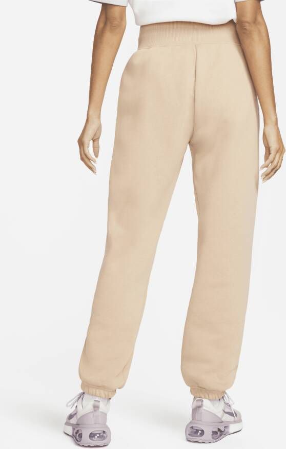 Nike Sportswear Phoenix Fleece Oversized joggingbroek met hoge taille voor dames Bruin