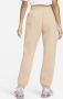 Nike Sportswear Phoenix Fleece Oversized joggingbroek met hoge taille voor dames Bruin - Thumbnail 4