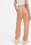 Nike Sportswear Phoenix Fleece Oversized joggingbroek met hoge taille voor dames Bruin - Thumbnail 2
