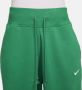 Nike Sportswear Phoenix Fleece Oversized joggingbroek met hoge taille voor dames Groen - Thumbnail 6