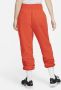 Nike Sportswear Phoenix Fleece Oversized joggingbroek met hoge taille voor dames Rood - Thumbnail 3