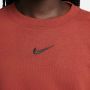 Nike Sportswear Phoenix Fleece Oversized sweatshirt met ronde hals voor dames Oranje - Thumbnail 4
