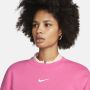 Nike Sportswear Phoenix Fleece Oversized sweatshirt met ronde hals voor dames Roze - Thumbnail 6