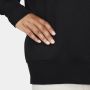 Nike Sportswear Phoenix Fleece Oversized sweatshirt met ronde hals voor dames Zwart - Thumbnail 6