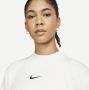 Nike Sportswear Phoenix Fleece Ruimvallende jurk met 3 4-mouwen Wit - Thumbnail 3