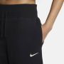 Nike Sportswear Phoenix Fleece 7 8-joggingbroek met hoge taille en rondingen voor dames Zwart - Thumbnail 4
