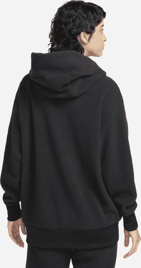 Nike Sportswear Plush oversized hoodie voor dames Zwart