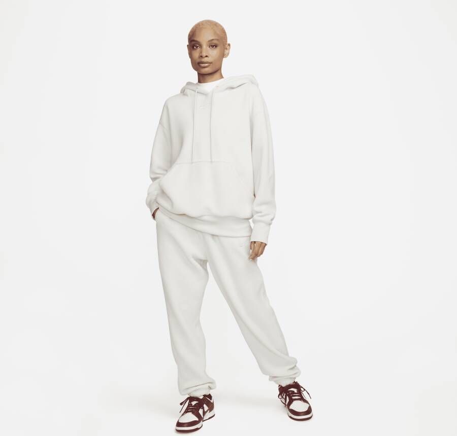 Nike Sportswear Plush Joggingbroek voor dames Grijs