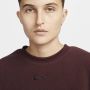 Nike Sportswear Plush Mod Crop Crew-neck Sweatshirt Sweaters Kleding burgundy crush black maat: M beschikbare maaten:XS S M L XL - Thumbnail 3