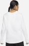 Nike Sportswear Premium Essentials T-shirt met lange mouwen voor dames Wit - Thumbnail 2