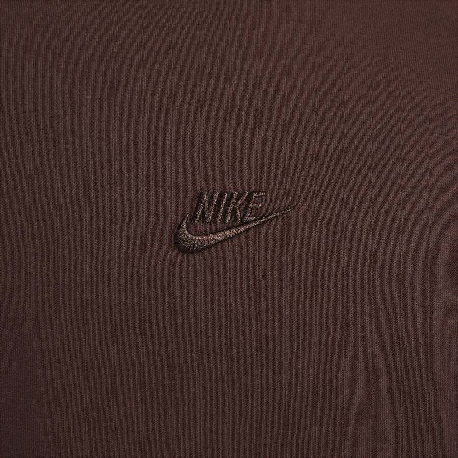 Nike Sportswear Premium Essentials T-shirt voor heren Bruin - Foto 3
