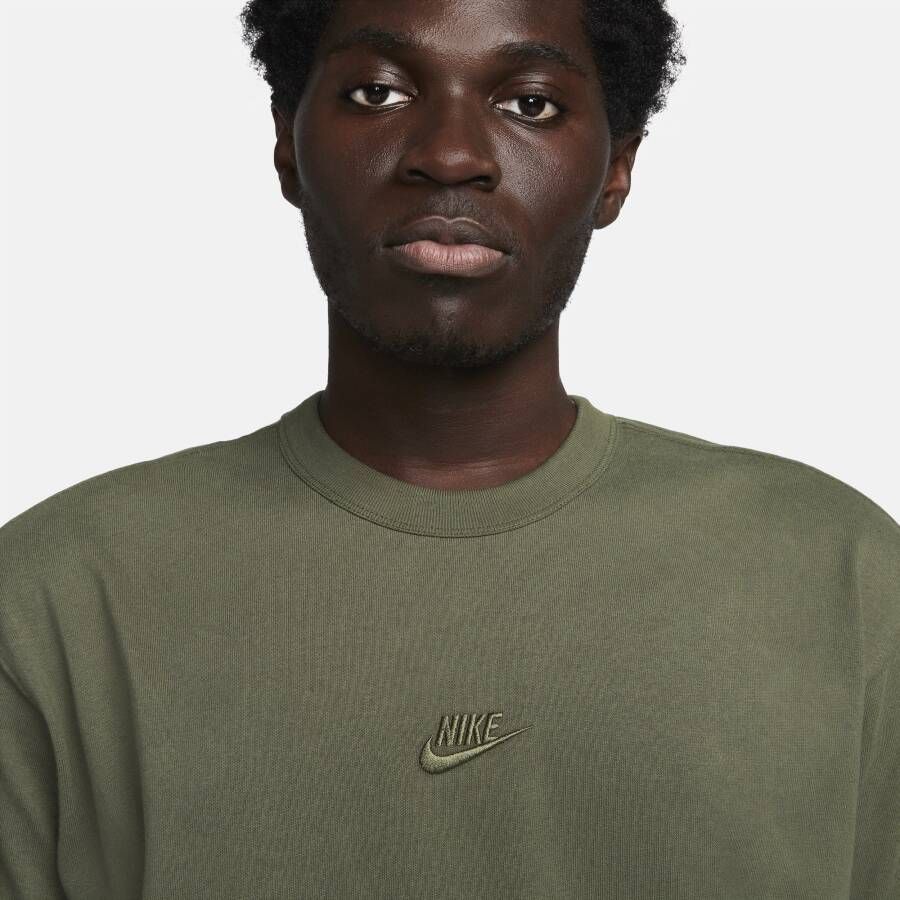 Nike Sportswear Premium Essentials T-shirt voor heren Groen - Foto 3
