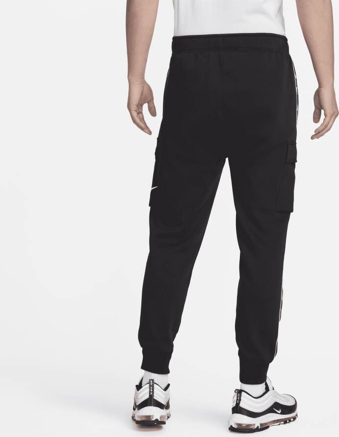 Nike Sportswear Repeat Cargobroek van fleece voor heren Zwart