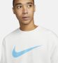 Nike Sportswear Repeat Sweatshirt van fleece voor heren Wit - Thumbnail 4