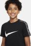 Nike Sportswear Repeat T-shirt T-shirts Kids black white maat: 158 beschikbare maaten:158 - Thumbnail 3
