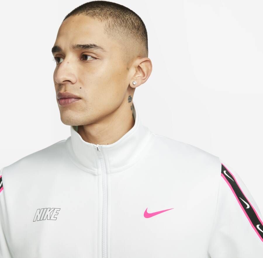 Nike Sportswear Repeat Trainingsjack voor heren Wit
