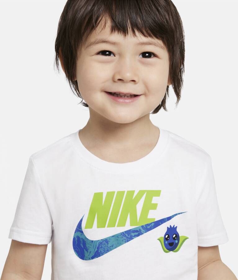 Nike Sportswear Set met T-shirt en shorts voor peuters Blauw