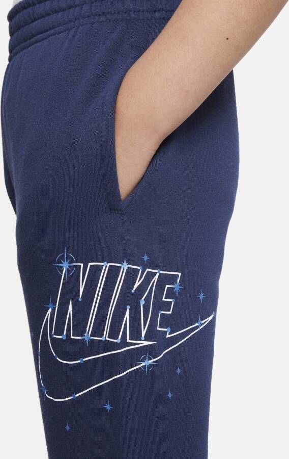 Nike Sportswear Shine fleecebroek voor kleuters Blauw