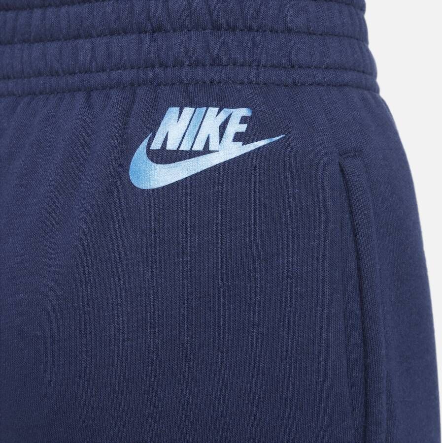 Nike Sportswear Shine fleecebroek voor kleuters Blauw