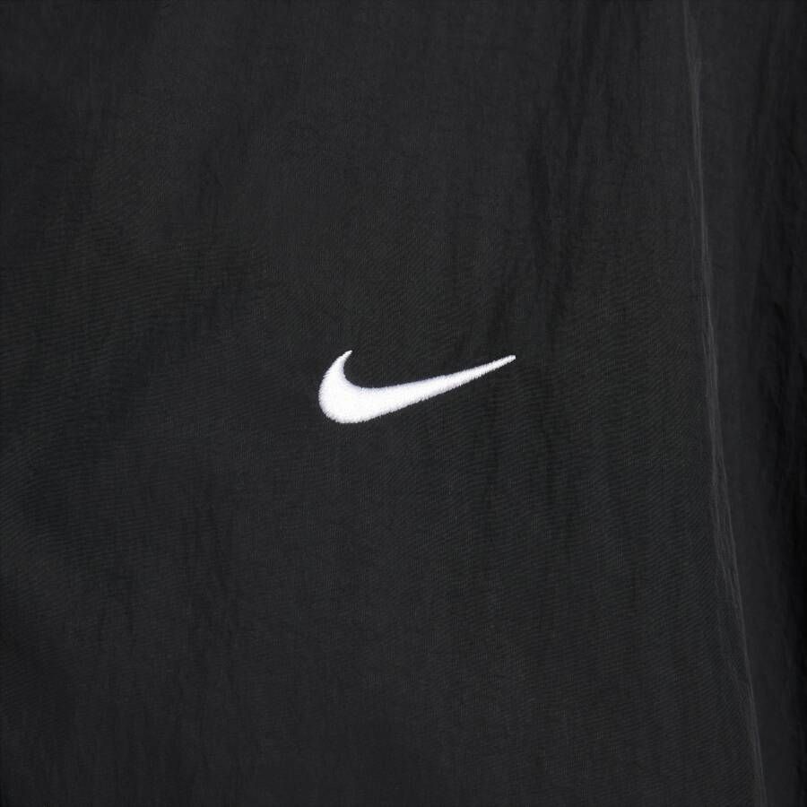 Nike Sportswear Solo Swoosh geweven trainingsjack voor heren Zwart