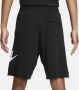 Nike Sportswear Sport Essentials Alumni Herenshorts van sweatstof Zwart - Thumbnail 3