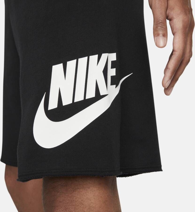 Nike Sportswear Sport Essentials Alumni Herenshorts van sweatstof Zwart