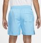 Nike Club Woven Lined Flow Short Sportshorts Kleding baltic blue white maat: XXL beschikbare maaten:L XL XXL - Thumbnail 5