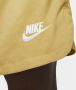 Nike Club Graphic Shorts Sportshorts Kleding wheat gold white maat: XL beschikbare maaten:S M L XL - Thumbnail 4
